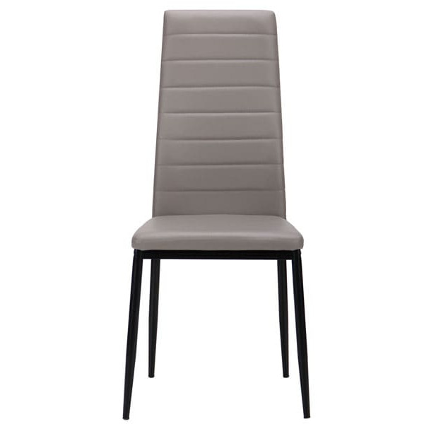 Стілець AMF Сицилія Чорний-Сірий-2