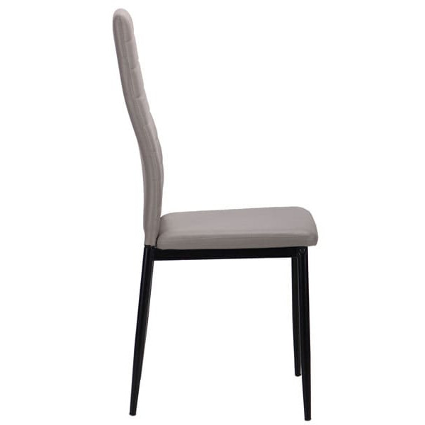 Стілець AMF Сицилія Чорний-Сірий-3