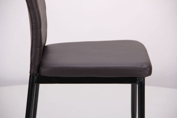 Стул AMF Сицилия Черный-Темный шоколад-8