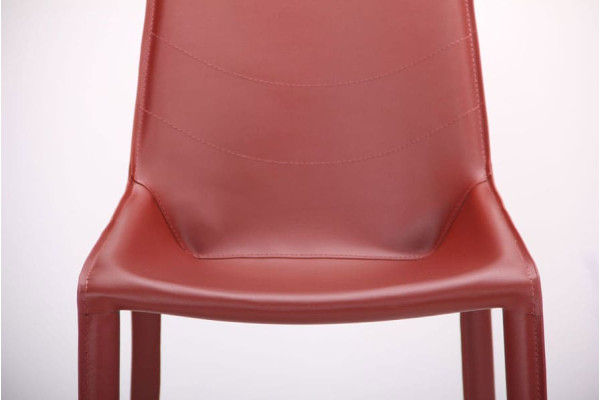 Стілець AMF Tuscan Red Beans Leather-8