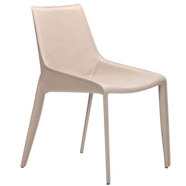 Стул AMF Tuscan Simple Taupe Leather-1