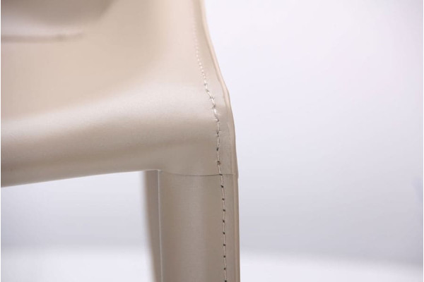 Стул AMF Tuscan Simple Taupe Leather-10