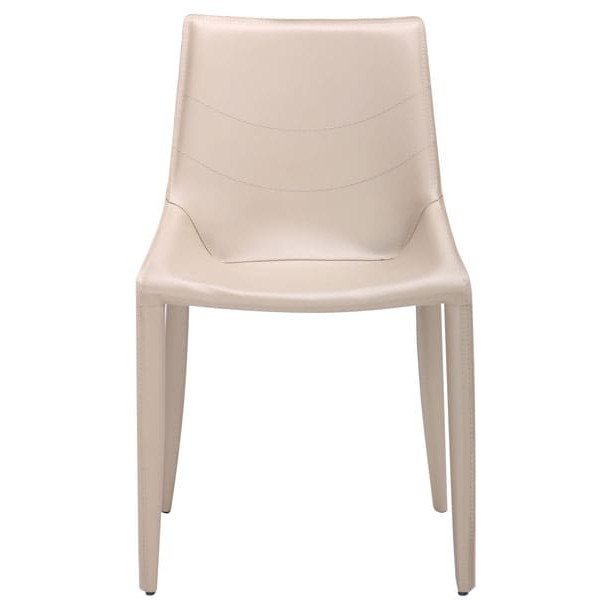 Стул AMF Tuscan Simple Taupe Leather-2