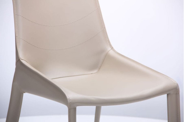 Стул AMF Tuscan Simple Taupe Leather-8