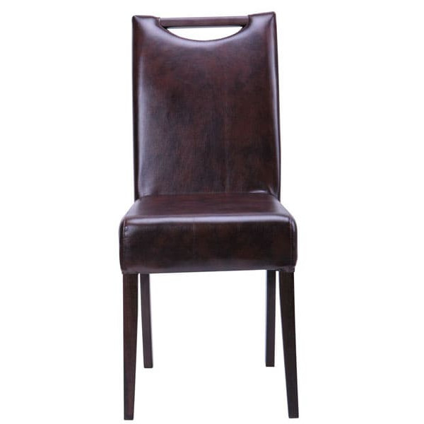 Стул AMF Вега Темный Орех Мадрас ДК Браун-2