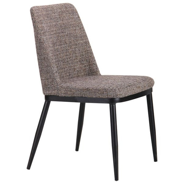 Стул AMF Витторио Черный Меланж Эспрессо-1