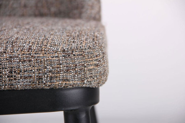 Стул AMF Витторио Черный Меланж Эспрессо-5