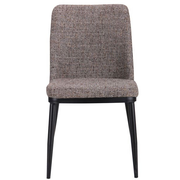 Стул AMF Витторио Черный Меланж Эспрессо-3