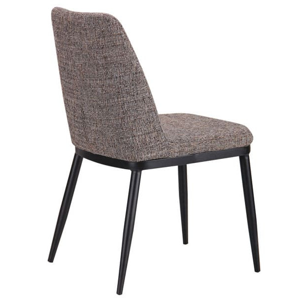 Стул AMF Витторио Черный Меланж Эспрессо-4