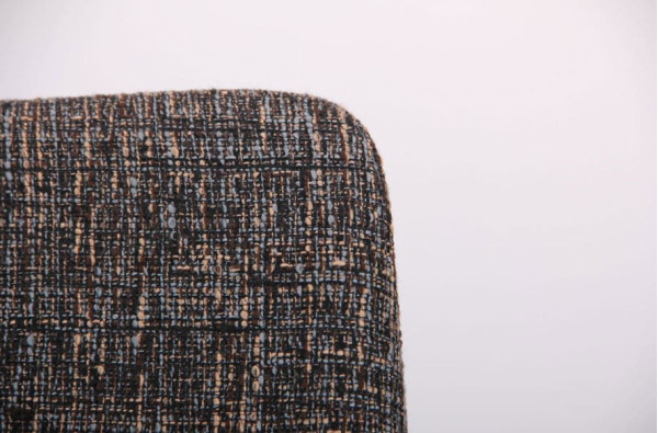 Стул AMF Витторио Черный Меланж Шоколад-6