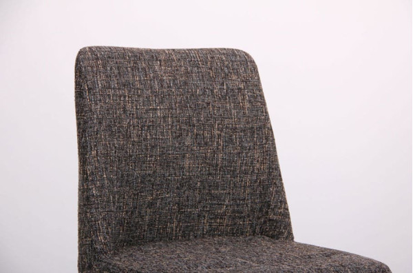 Стул AMF Витторио Черный Меланж Шоколад-8