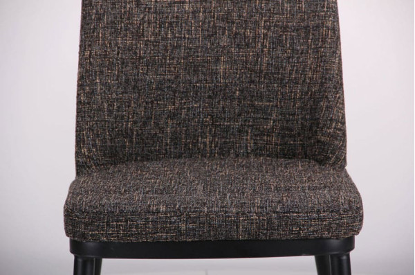 Стул AMF Витторио Черный Меланж Шоколад-9