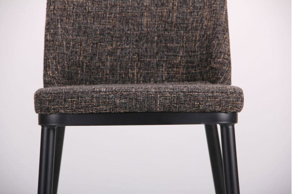 Стул AMF Витторио Черный Меланж Шоколад-10