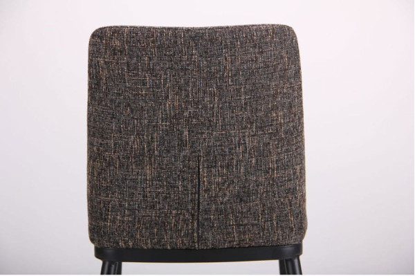 Стул AMF Витторио Черный Меланж Шоколад-12