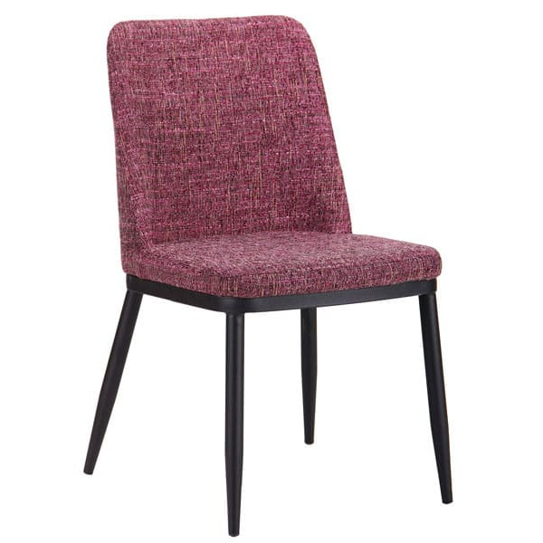 Стілець AMF Вітторіо Меланж Пурпурний-0