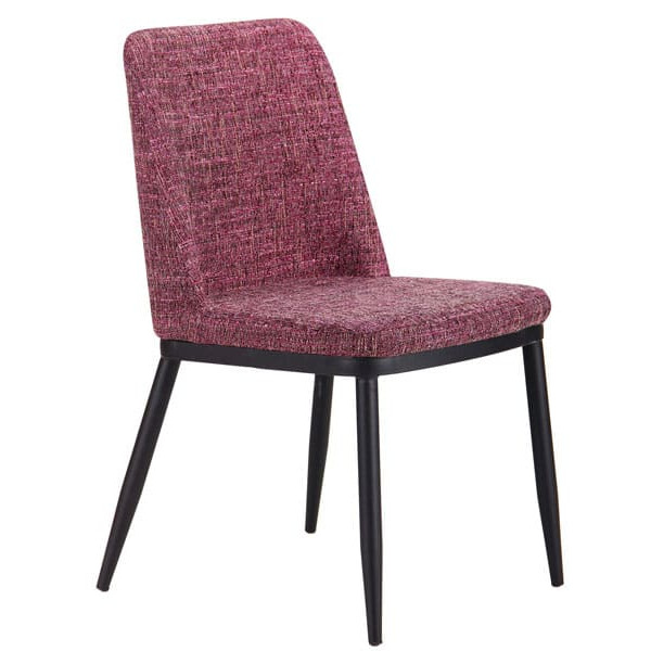 Стілець AMF Вітторіо Меланж Пурпурний-1