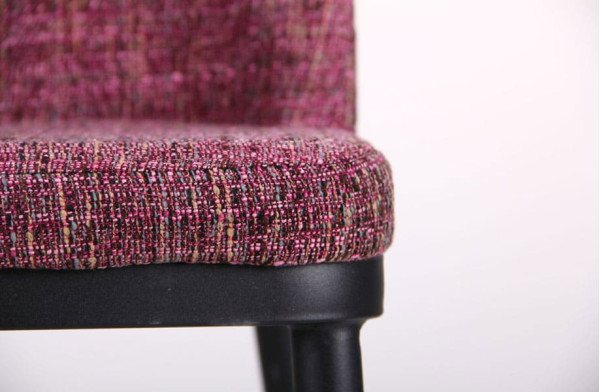 Стілець AMF Вітторіо Меланж Пурпурний-5