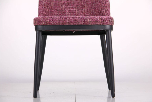 Стілець AMF Вітторіо Меланж Пурпурний-8