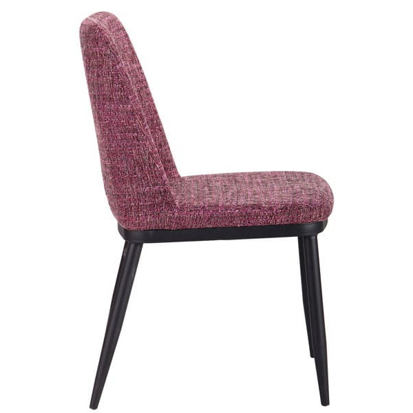 Стілець AMF Вітторіо Меланж Пурпурний-2