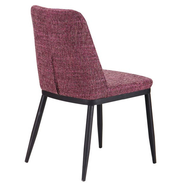 Стілець AMF Вітторіо Меланж Пурпурний-4