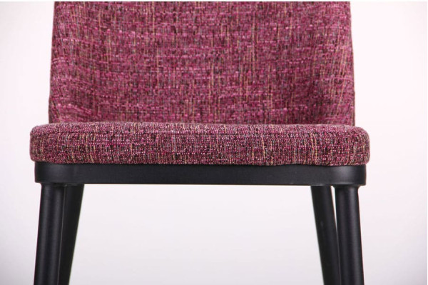 Стілець AMF Вітторіо Меланж Пурпурний-11