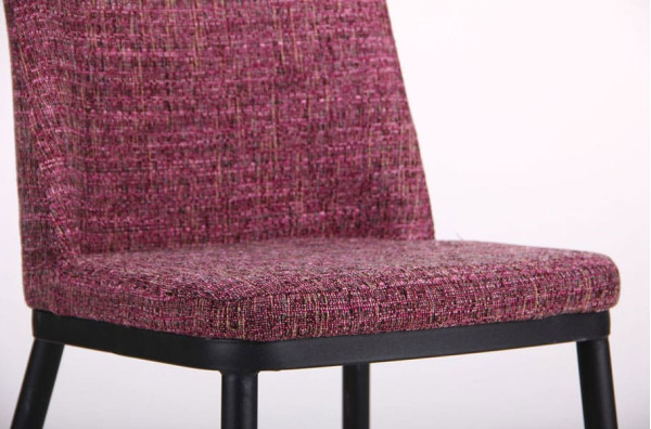 Стілець AMF Вітторіо Меланж Пурпурний-12