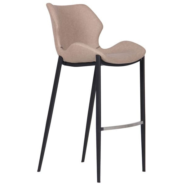 Барний стілець AMF Clark Smoky Beije PU-1