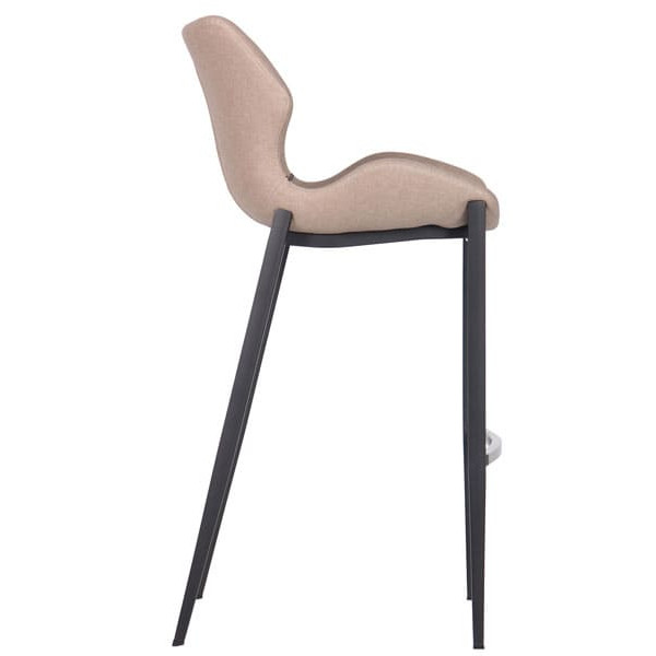 Барний стілець AMF Clark Smoky Beije PU-2