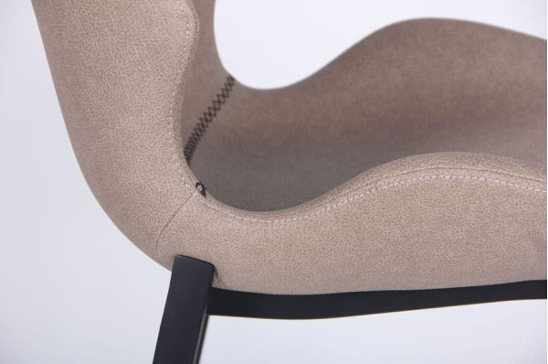 Барний стілець AMF Clark Smoky Beije PU-9