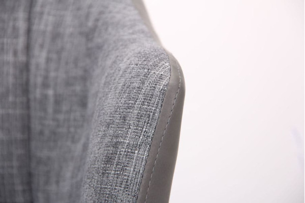 Крісло AMF Florida Чорний-Меланж Грей-Нубук Грей-10