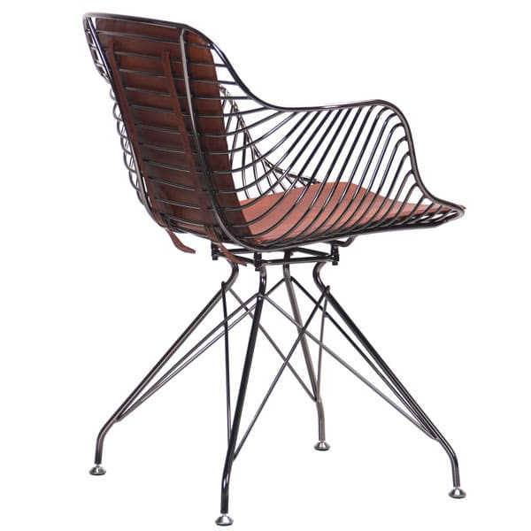 Кресло AMF Ibis Black Chrome Ginger-3