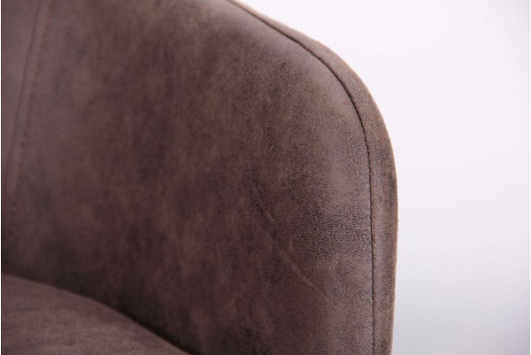 Кресло AMF Марио Черный Cowboy Какао-7