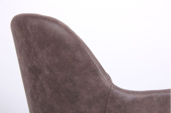 Кресло AMF Марио Черный Cowboy Какао-9