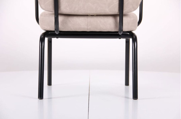 Крісло AMF Oasis Soft Чорний Cowboy Light Gray-12