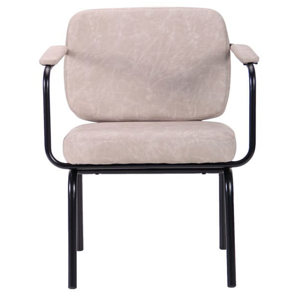 Крісло AMF Oasis Soft Чорний Cowboy Light Gray-2