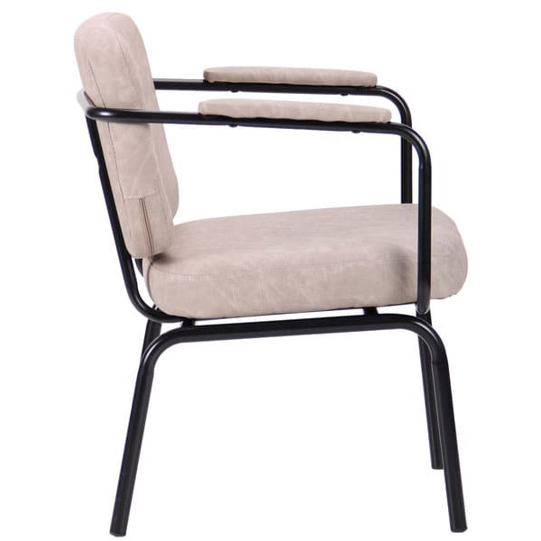 Крісло AMF Oasis Soft Чорний Cowboy Light Gray-3