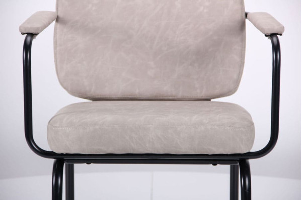 Крісло AMF Oasis Soft Чорний Cowboy Light Gray-5