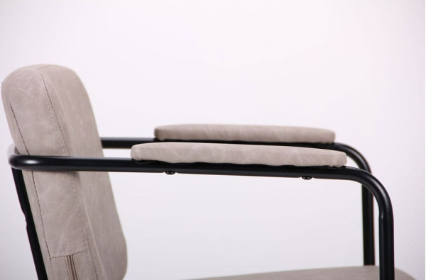 Крісло AMF Oasis Soft Чорний Cowboy Light Gray-8