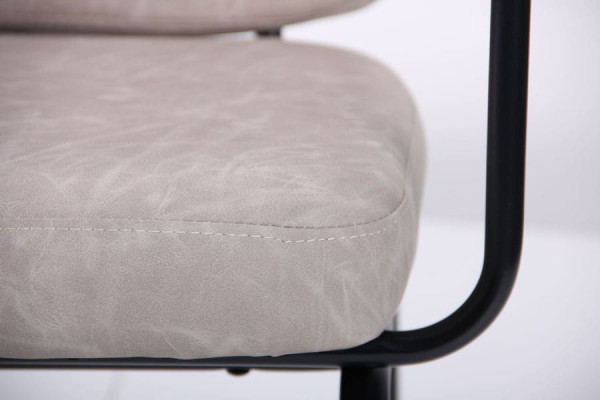 Крісло AMF Oasis Soft Чорний Cowboy Light Gray-9