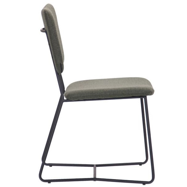 Стул AMF Alphabet G Black Olive-2