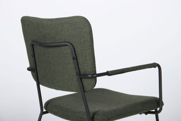 Стул AMF Alphabet H Black-Olive-12