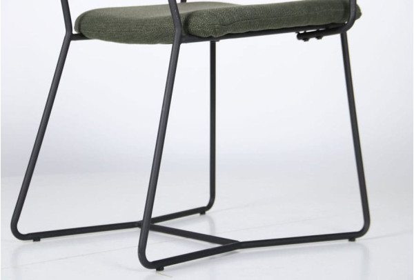 Стул AMF Alphabet H Black-Olive-13