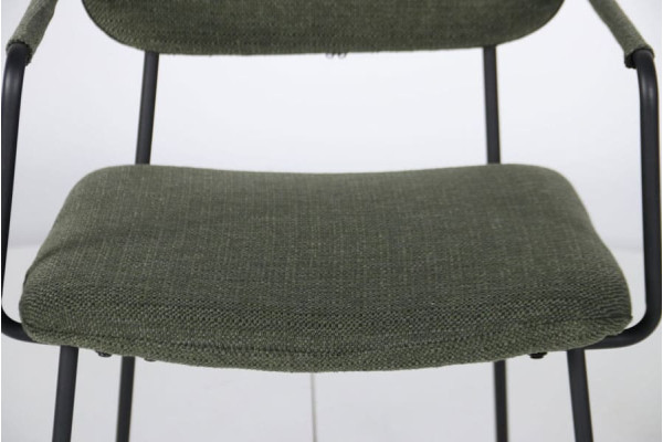 Стул AMF Alphabet H Black-Olive-7