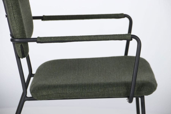 Стул AMF Alphabet H Black-Olive-8