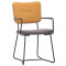 Стул AMF Alphabet H Black-Yellow Gray-1-thumb