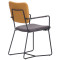 Стул AMF Alphabet H Black-Yellow Gray-4-thumb