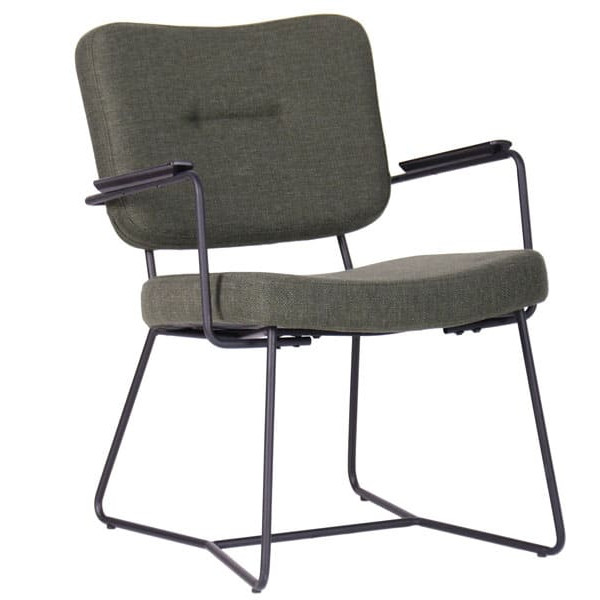 Стул AMF Alphabet I Black Olive-0