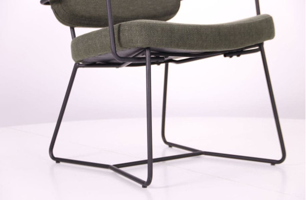 Стул AMF Alphabet I Black Olive-14