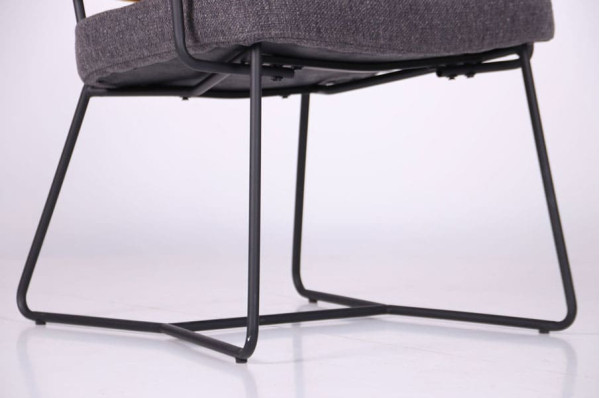 Стілець AMF Alphabet I Black Yellow Gray-15