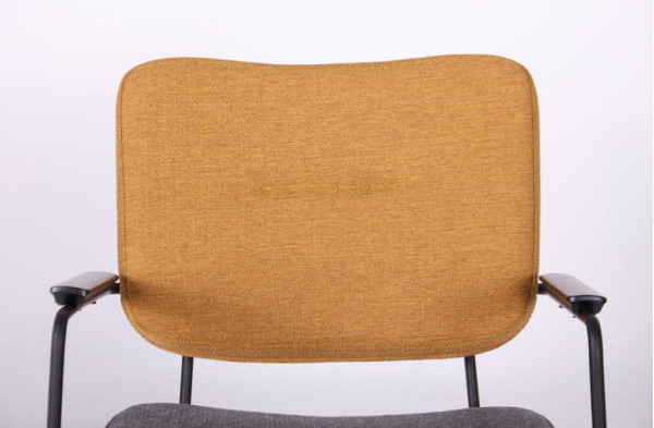 Стілець AMF Alphabet I Black Yellow Gray-5